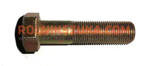 Śruba z łbem 6-kątnym niepełny gwint 5/8" x 1 11/19" UNF DIN960 ocynk
